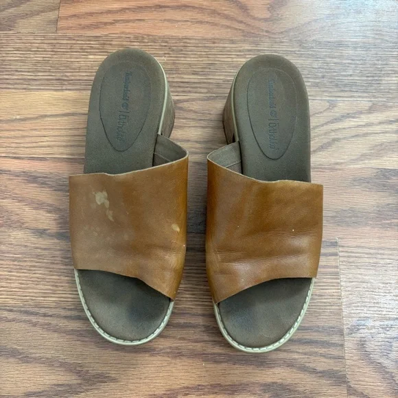 Timberland Laguna Shore leather mule sandals - Picture 2 of 6